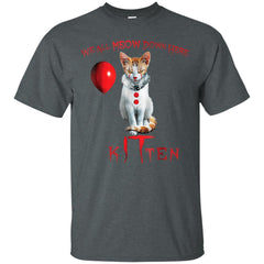 We All MEOW Down Here Clown Cat Kitten T-Shirt LTD Apparel - Ricetee