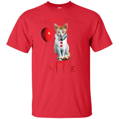 We All MEOW Down Here Clown Cat Kitten T-Shirt LTD Apparel - Ricetee