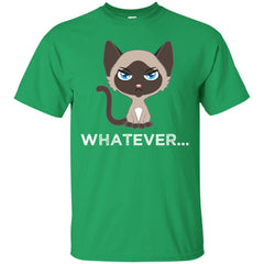 Whatever Funny Cute Sarcastic Cat T-shirt LTD Apparel - Ricetee