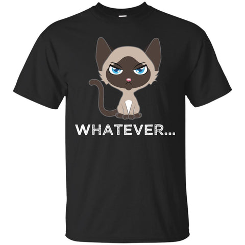 Whatever Funny Cute Sarcastic Cat T-shirt LTD