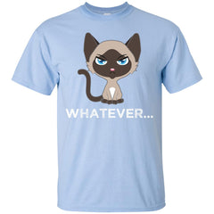 Whatever Funny Cute Sarcastic Cat T-shirt LTD Apparel - Ricetee