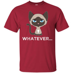 Whatever Funny Cute Sarcastic Cat T-shirt LTD Apparel - Ricetee